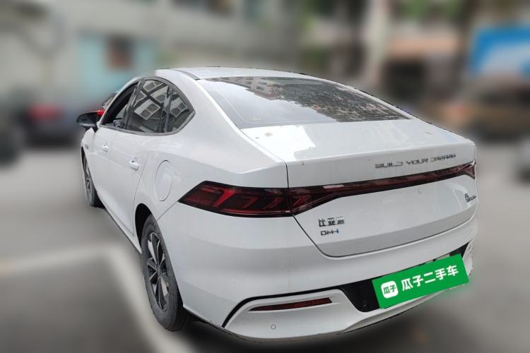 Used BYD Qin PLUS 2023 Champion Edition DM-i 55KM Leading Model Rear Left 45 Deg