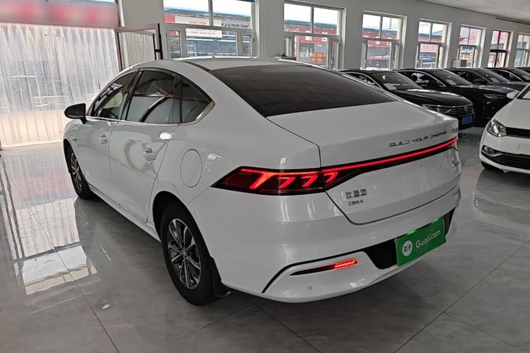 Used BYD Qin PLUS 2023 Champion Edition DM-i 55KM Leading Model Rear Left 45 Deg