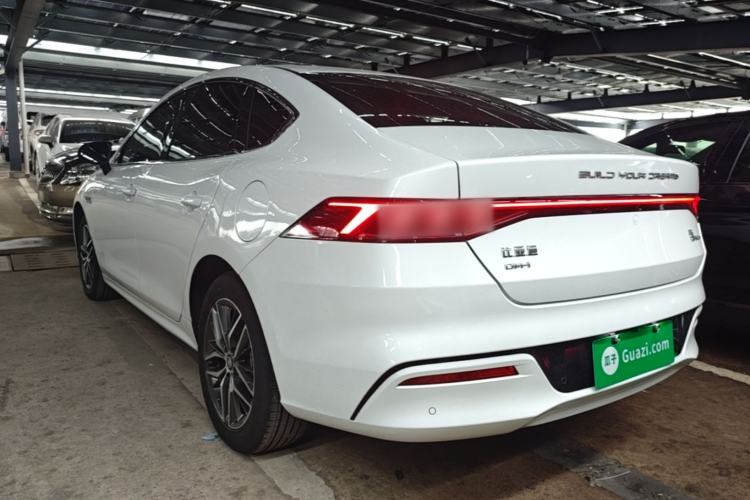 Used BYD Qin PLUS 2023 Champion Edition DM-i 120KM Beyond Model Rear Left 45 Deg