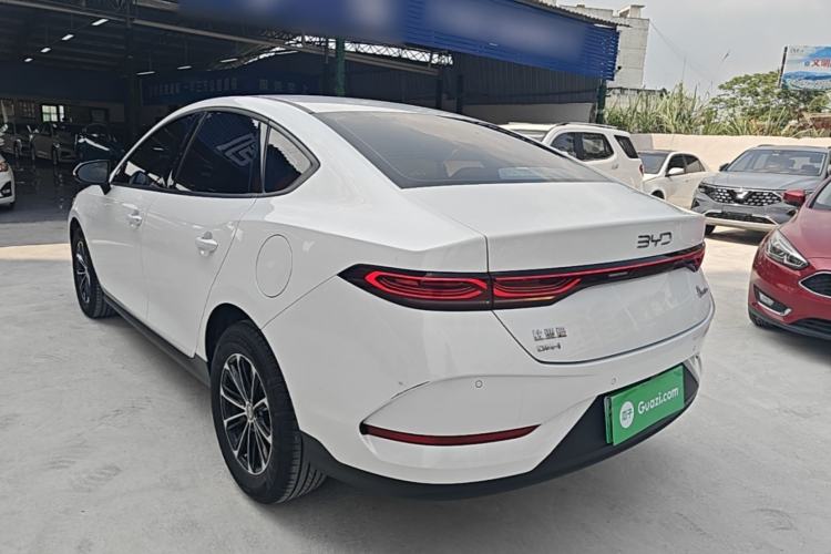 Used BYD Qin PLUS 2023 Champion Edition DM-i 55KM Leading Model Rear Left 45 Deg