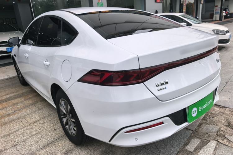 Used BYD Qin PLUS 2023 Champion Edition DM-i 55KM Leading Model Rear Left 45 Deg