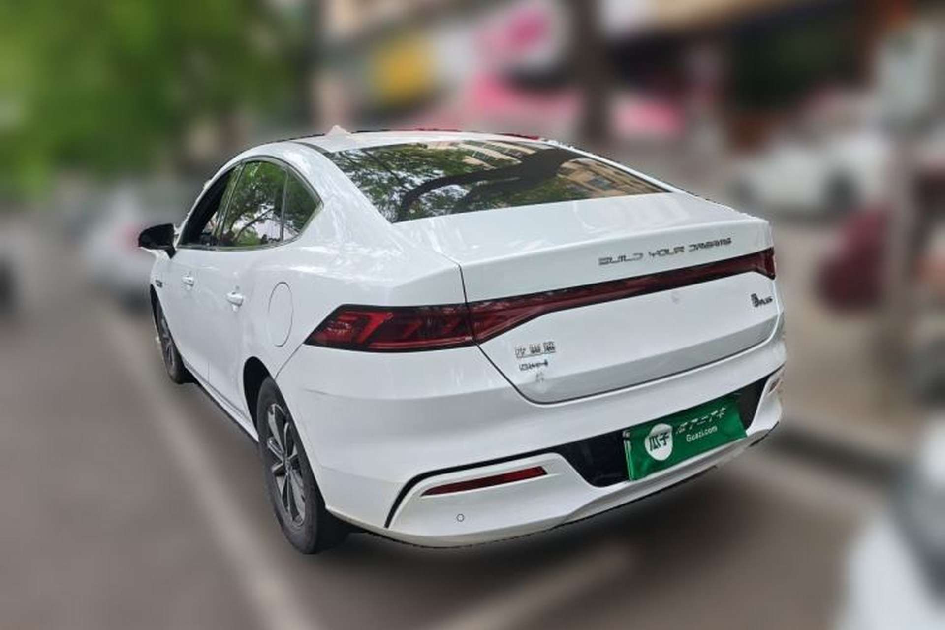 Used BYD Qin PLUS 2023 Champion Edition DM-i 55KM Leading Model Rear Left 45 Deg