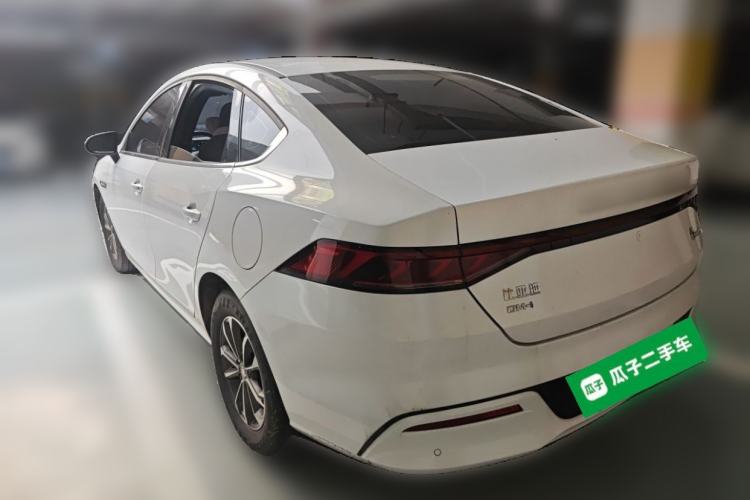 Used BYD Qin PLUS 2023 Champion Edition DM-i 55KM Leading Model Rear Left 45 Deg