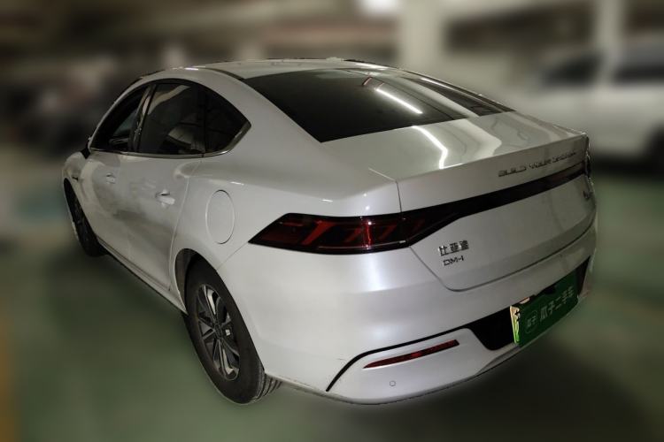 Used BYD Qin PLUS 2023 Champion Edition DM-i 55KM Leading Model Rear Left 45 Deg