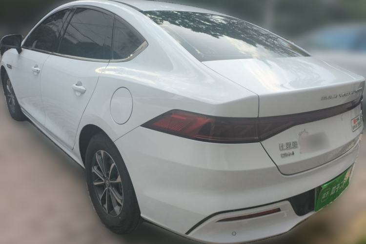 Used BYD Qin PLUS 2023 Champion Edition DM-i 55KM Leading Model Rear Left 45 Deg