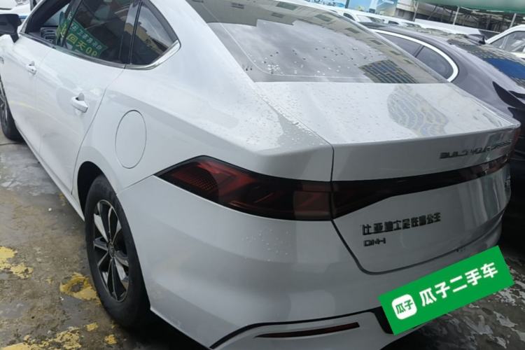 Used BYD Qin PLUS 2023 Champion Edition DM-i 55KM Leading Model Rear Left 45 Deg