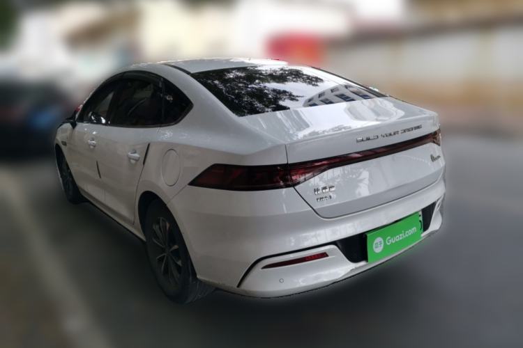 Used BYD Qin PLUS 2023 Champion Edition DM-i 55KM Leading Model Rear Left 45 Deg