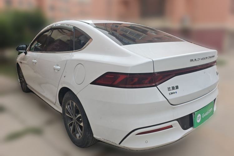 Used BYD Qin PLUS 2023 Champion Edition DM-i 55KM Leading Model Rear Left 45 Deg