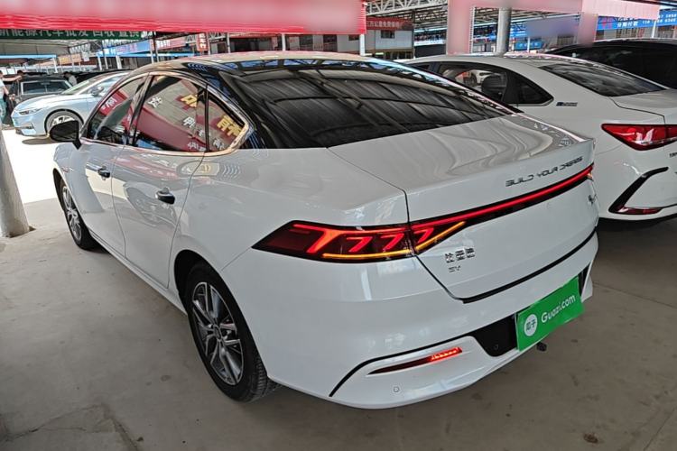 Used BYD Qin PLUS 2023 Champion Edition EV 420KM Superior Model Rear Left 45 Deg