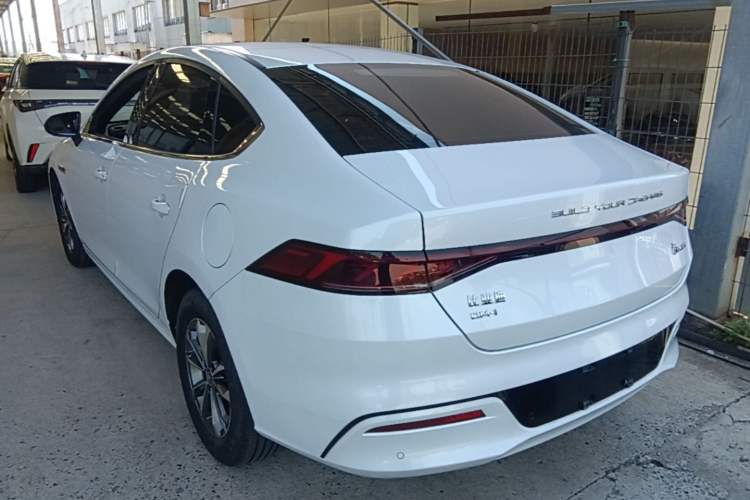 Used BYD Qin PLUS 2023 Champion Edition DM-i 55KM Leading Model Rear Left 45 Deg