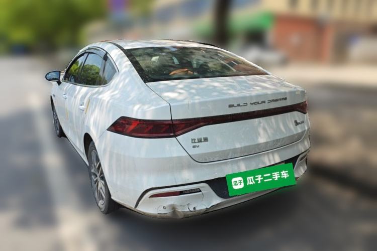 Used BYD Qin PLUS 2023 Champion Edition EV 510KM Leading Model Rear Left 45 Deg
