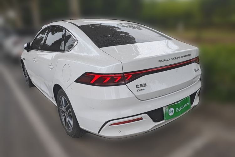 Used BYD Qin PLUS 2023 Champion Edition DM-i 120KM Leading Model Rear Left 45 Deg