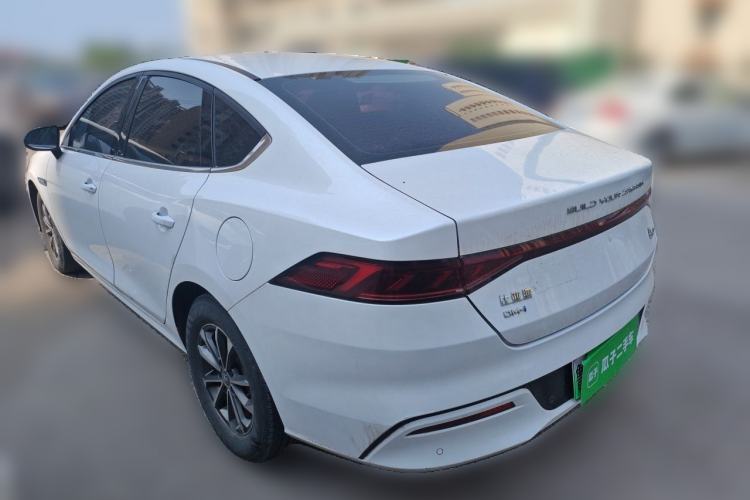 Used BYD Qin PLUS 2023 Champion Edition DM-i 55KM Leading Model Rear Left 45 Deg
