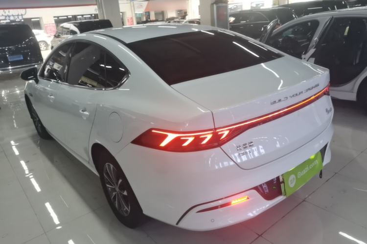 Used BYD Qin PLUS 2023 Champion Edition DM-i 55KM Leading Model Rear Left 45 Deg