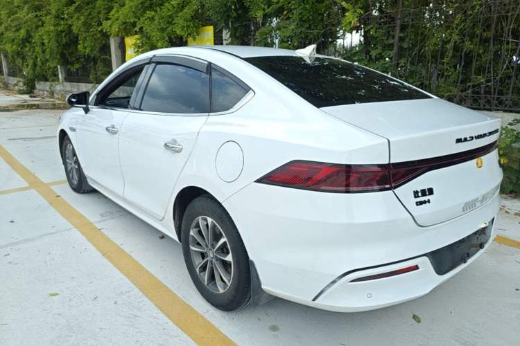 Used BYD Qin PLUS 2023 Champion Edition DM-i 55KM Leading Model Rear Left 45 Deg