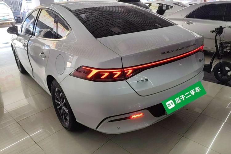 Used BYD Qin PLUS 2023 Champion Edition DM-i 55KM Leading Model Rear Left 45 Deg