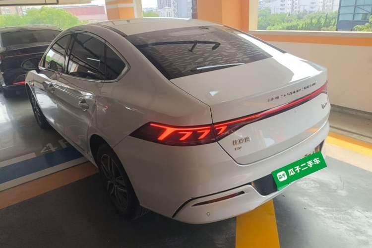 Used BYD Qin PLUS 2023 Champion Edition EV 420KM Leading Model Rear Left 45 Deg