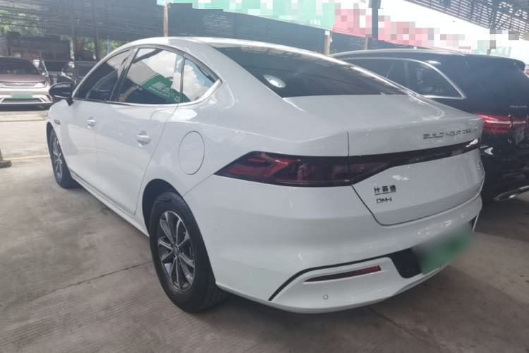 Used BYD Qin PLUS 2023 Champion Edition DM-i 55KM Leading Model Rear Left 45 Deg