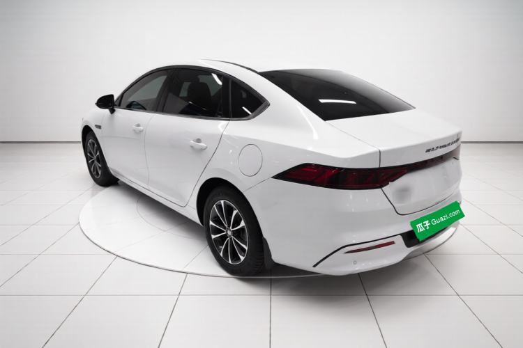 Used BYD Qin PLUS 2023 Champion Edition DM-i 55KM Leading Model Rear Left 45 Deg