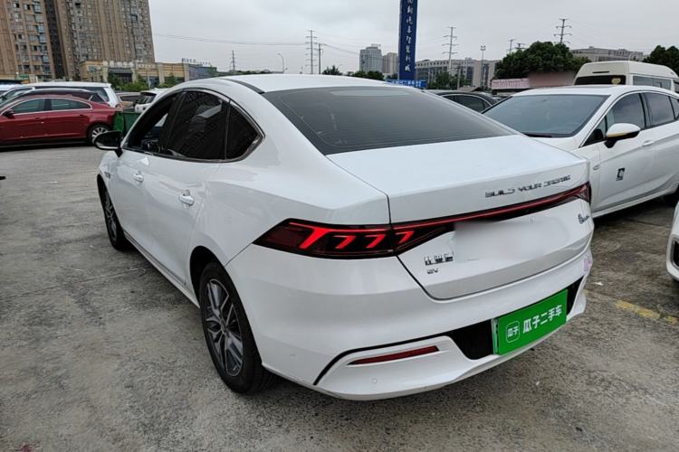 Used BYD Qin PLUS 2023 Champion Edition EV 420KM Superior Model Rear Left 45 Deg