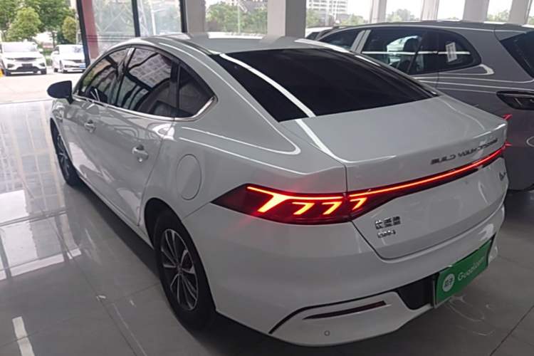 Used BYD Qin PLUS 2023 Champion Edition DM-i 55KM Leading Model Rear Left 45 Deg
