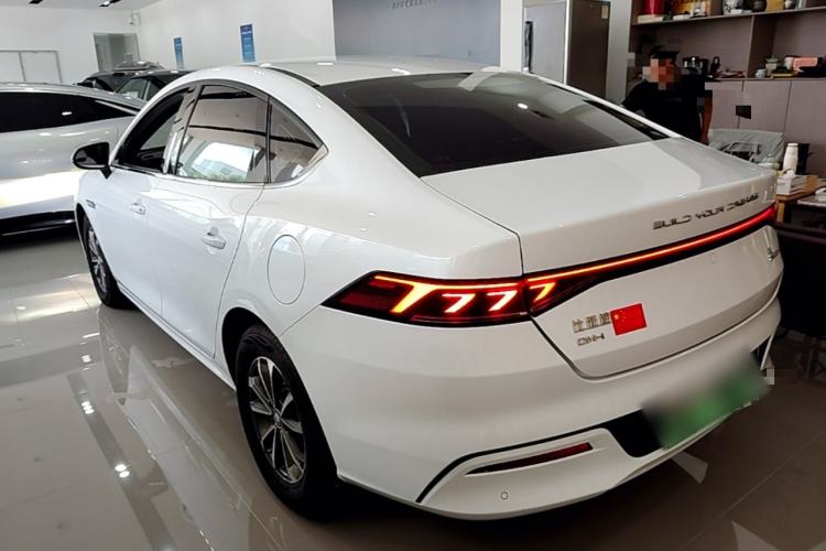 Used BYD Qin PLUS 2023 Champion Edition DM-i 55KM Leading Model Rear Left 45 Deg