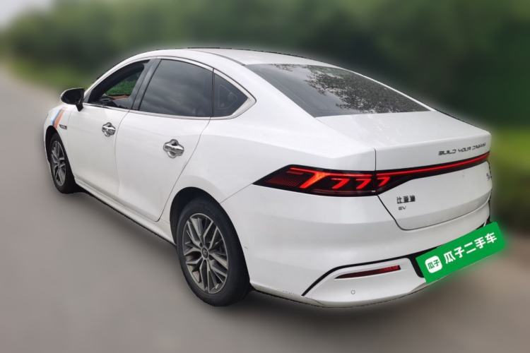 Used BYD Qin PLUS 2023 Champion Edition EV 510KM Leading Model Rear Left 45 Deg