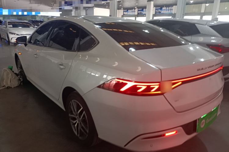 Used BYD Qin PLUS 2023 Champion Edition EV 420KM Leading Model Rear Left 45 Deg