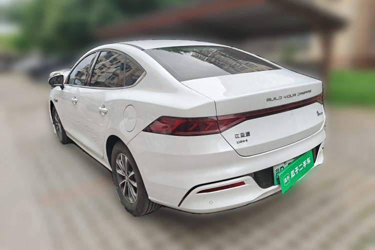 Used BYD Qin PLUS 2023 Champion Edition DM-i 55KM Leading Model Rear Left 45 Deg