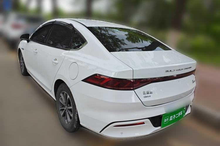 Used BYD Qin PLUS 2023 Champion Edition DM-i 55KM Leading Model Rear Left 45 Deg