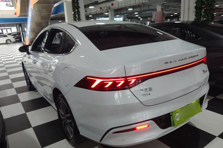 Used BYD Qin PLUS 2023 Champion Edition DM-i 120KM Leading Model Rear Left 45 Deg