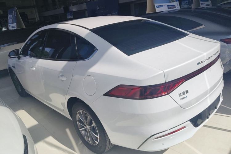 Used BYD Qin PLUS 2023 Champion Edition DM-i 55KM Leading Model Rear Left 45 Deg