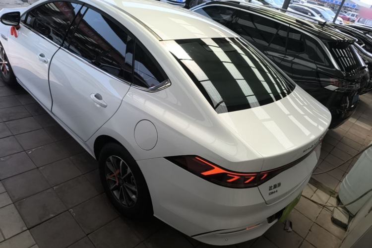 Used BYD Qin PLUS 2023 Champion Edition DM-i 55KM Leading Model Rear Left 45 Deg