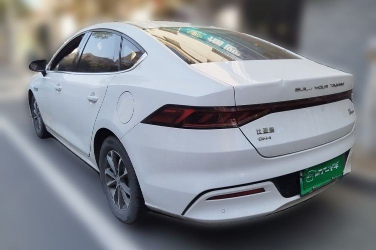 Used BYD Qin PLUS 2023 Champion Edition DM-i 55KM Leading Model Rear Left 45 Deg