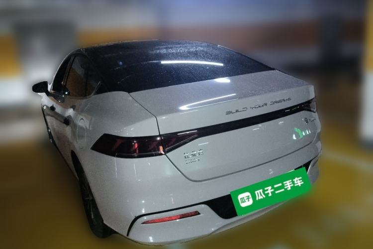 Used BYD Qin PLUS 2023 Champion Edition DM-i 55KM Leading Model Rear Left 45 Deg
