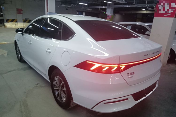Used BYD Qin PLUS 2023 Champion Edition DM-i 55KM Leading Model Rear Left 45 Deg