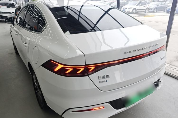 Used BYD Qin PLUS 2023 Champion Edition DM-i 55KM Superior Model Rear Left 45 Deg