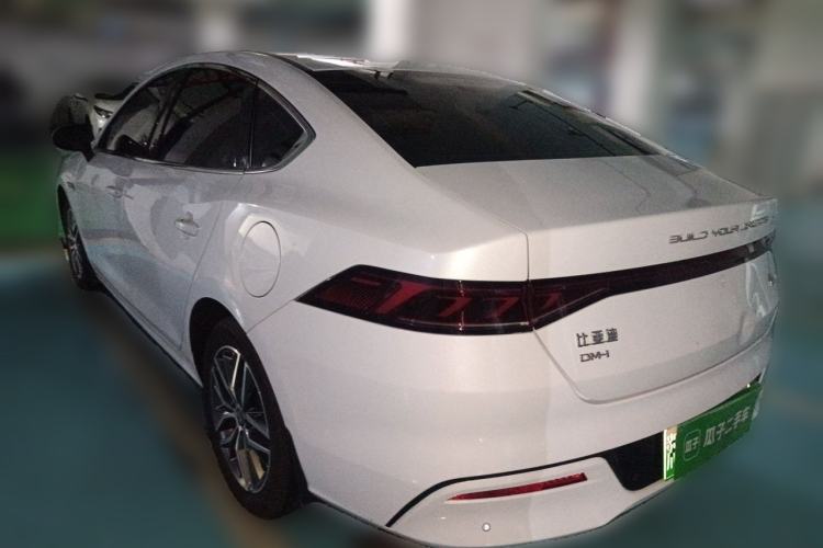 Used BYD Qin PLUS 2023 Champion Edition DM-i 55KM Superior Model Rear Left 45 Deg