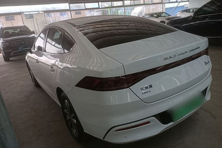 Used BYD Qin PLUS 2023 Champion Edition DM-i 55KM Leading Model Rear Left 45 Deg