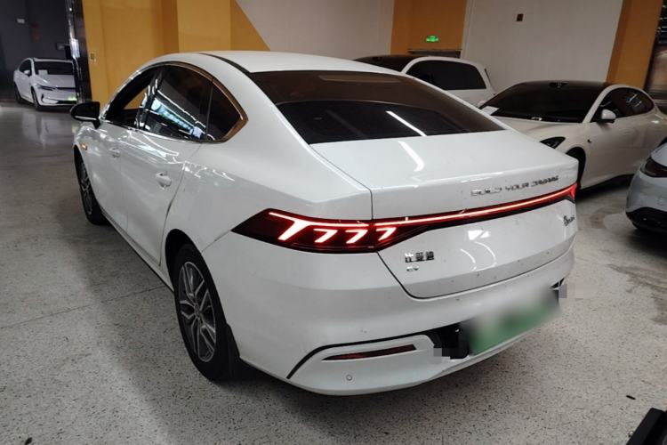Used BYD Qin PLUS 2023 Champion Edition EV 510KM Leading Model Rear Left 45 Deg