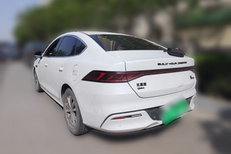 Used BYD Qin PLUS 2023 Champion Edition DM-i 55KM Leading Model Rear Left 45 Deg