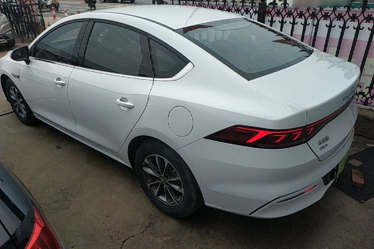 Used BYD Qin PLUS 2023 Champion Edition DM-i 55KM Leading Model Rear Left 45 Deg