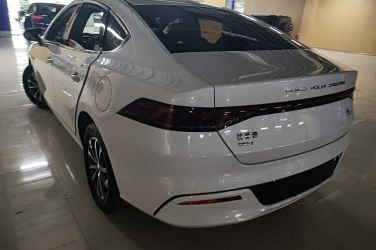 Used BYD Qin PLUS 2023 Champion Edition DM-i 55KM Leading Model Rear Left 45 Deg