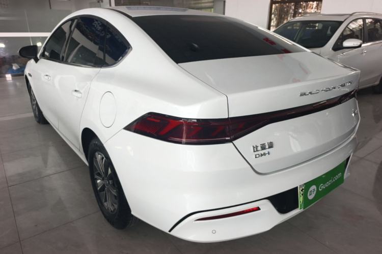 Used BYD Qin PLUS 2023 Champion Edition DM-i 55KM Leading Model Rear Left 45 Deg