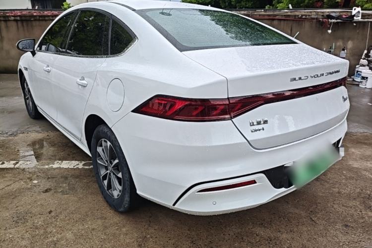 Used BYD Qin PLUS 2023 Champion Edition DM-i 55KM Leading Model Rear Left 45 Deg