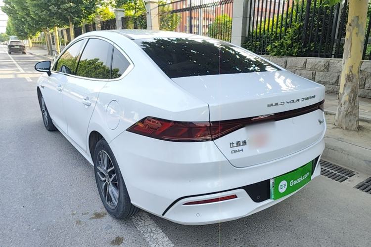 Used BYD Qin PLUS 2023 Champion Edition DM-i 120KM Leading Model Rear Left 45 Deg