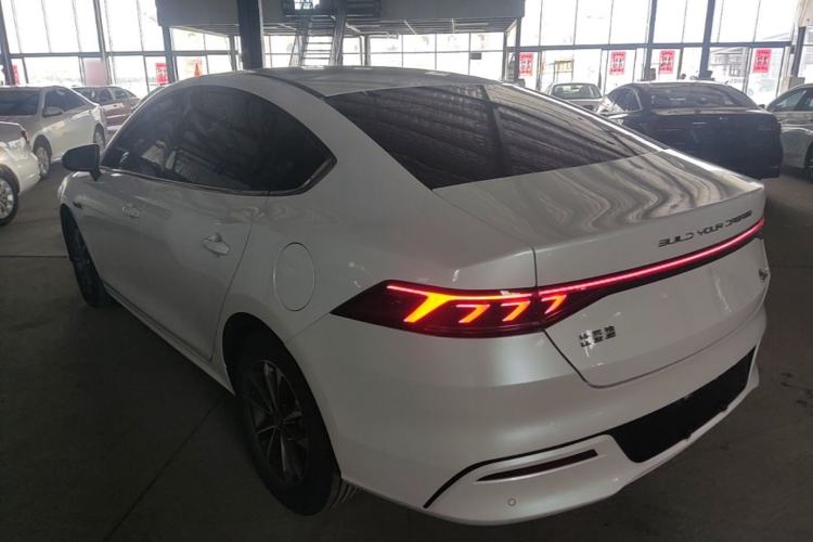 Used BYD Qin PLUS 2023 Champion Edition DM-i 55KM Leading Model Rear Left 45 Deg