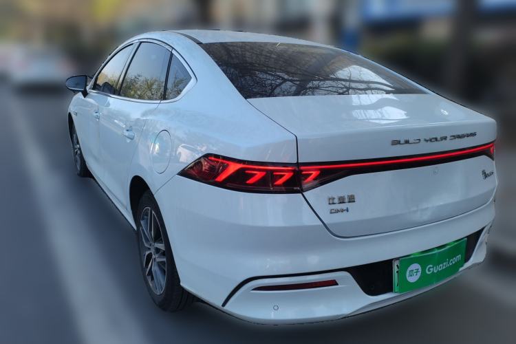 Used BYD Qin PLUS 2023 Champion Edition DM-i 120KM Leading Model Rear Left 45 Deg