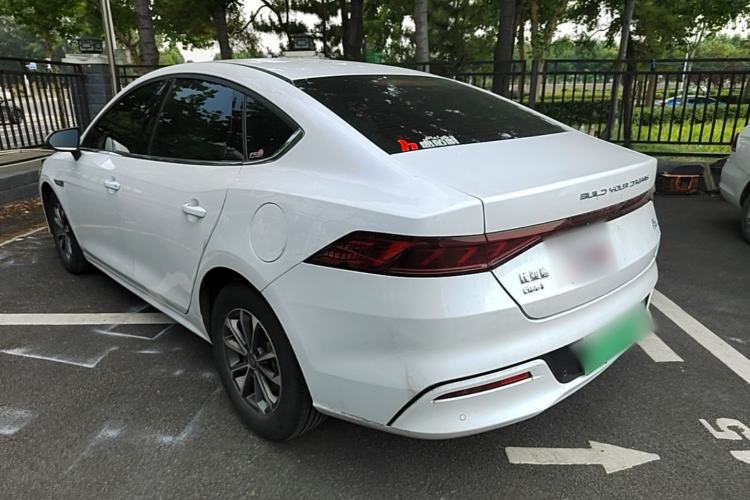 Used BYD Qin PLUS 2023 Champion Edition DM-i 55KM Leading Model Rear Left 45 Deg