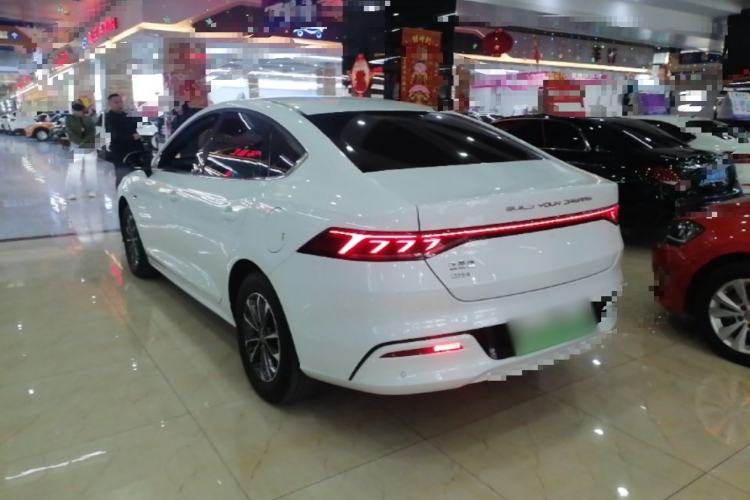 Used BYD Qin PLUS 2023 Champion Edition DM-i 55KM Leading Model Rear Left 45 Deg